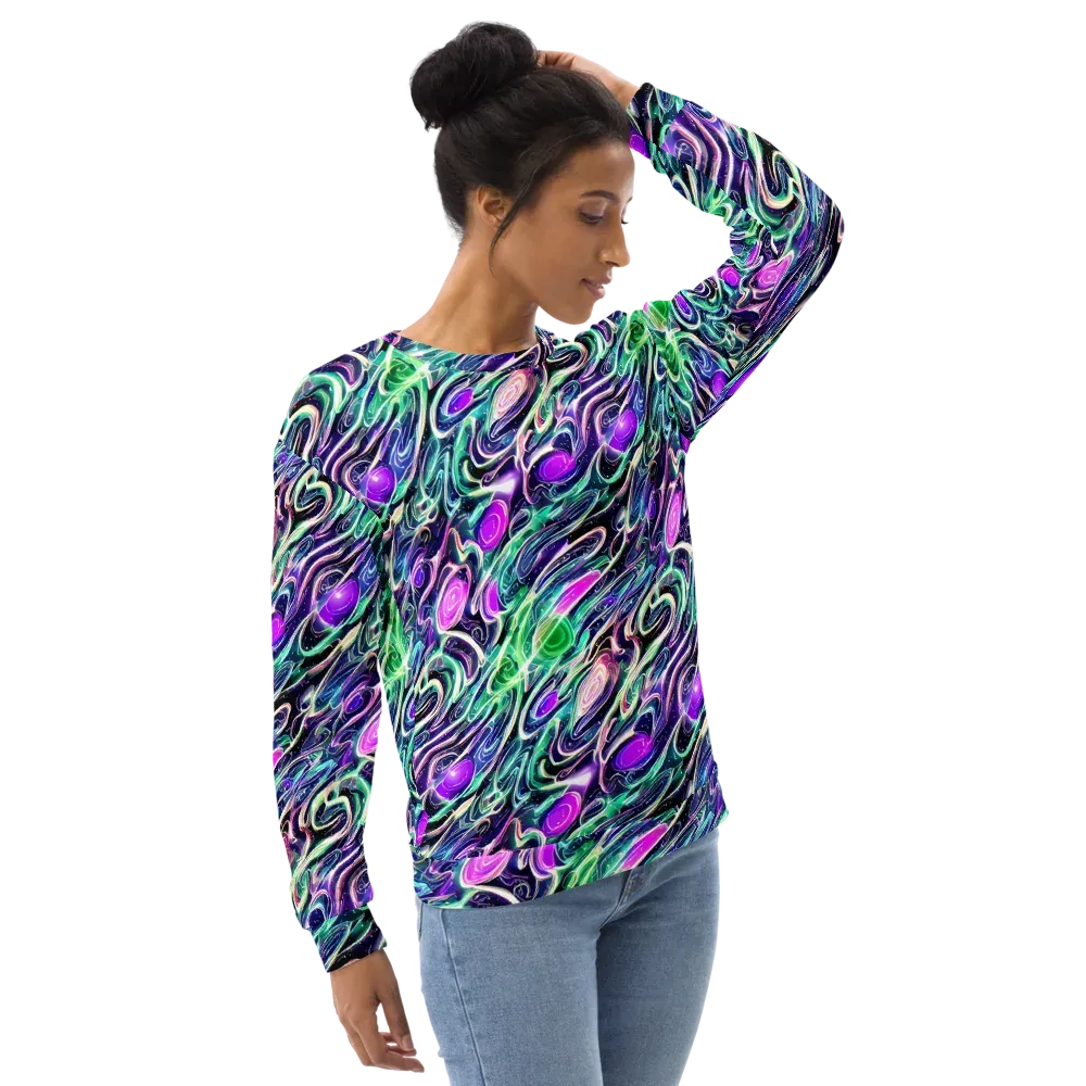 Infinite Afterglow on Sweatshirt — Right Front