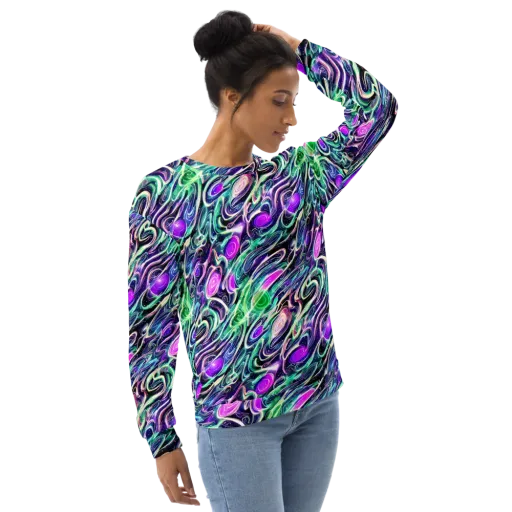 Infinite Afterglow on a Sweatshirt