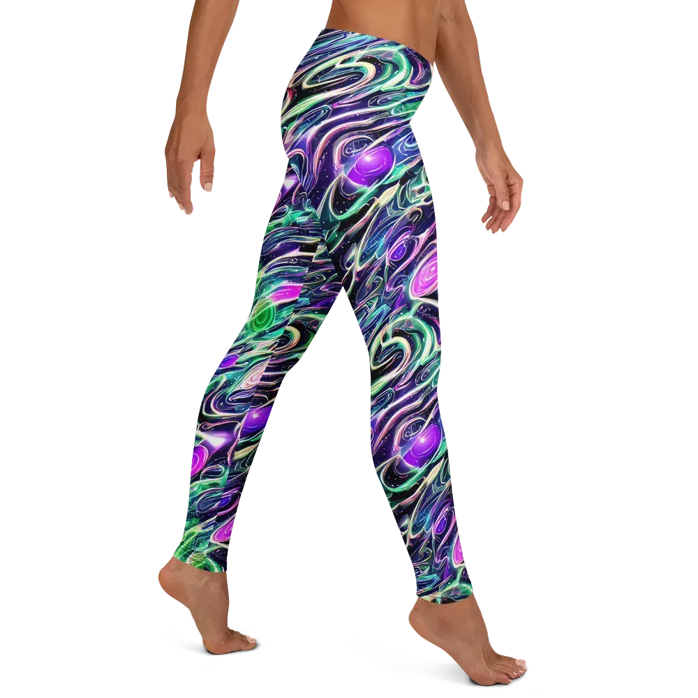 Infinite Afterglow on Leggings — Right