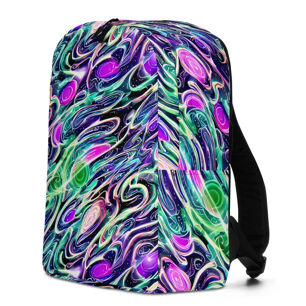 Infinite Afterglow on Minimalist Backpack — Left