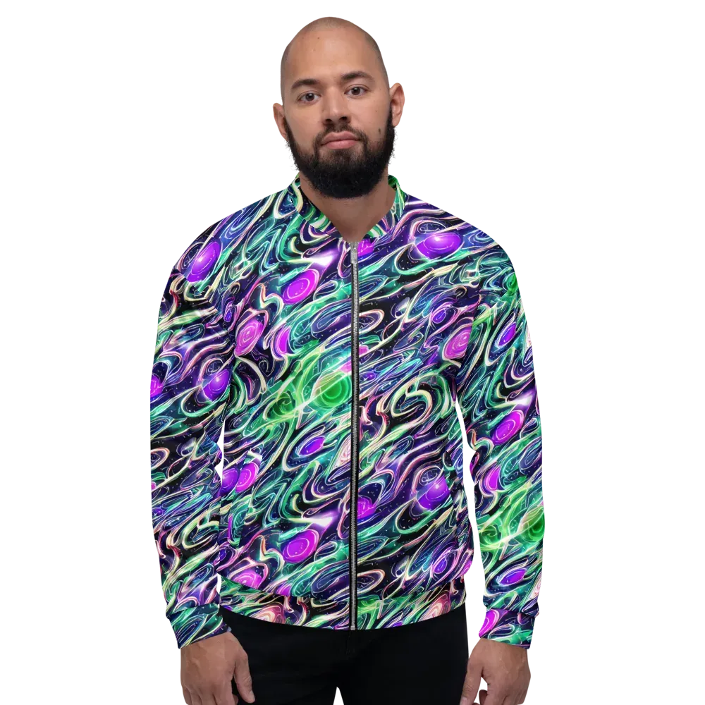 Infinite Afterglow on Bomber Jacket — Front