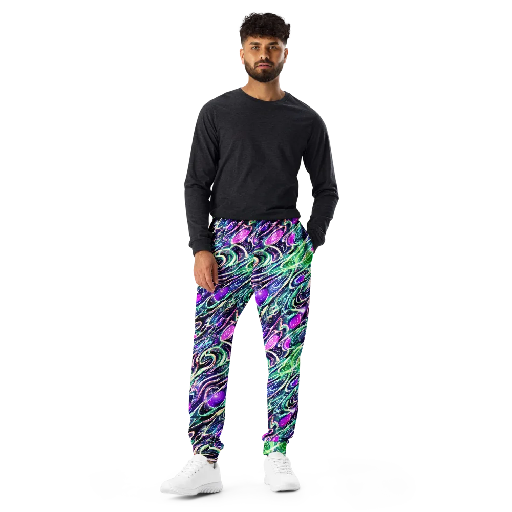 Infinite Afterglow on Men's Joggers — Front