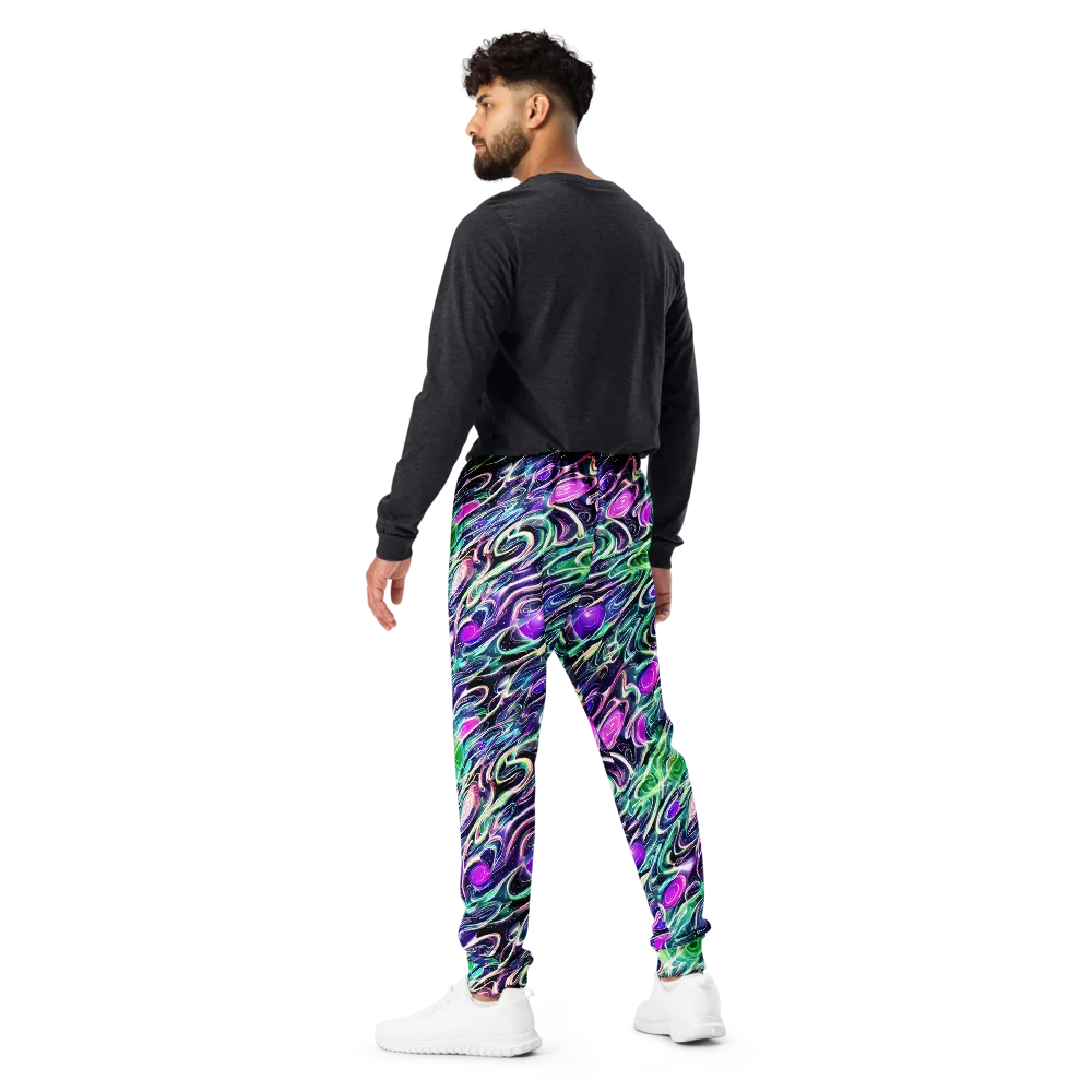 Infinite Afterglow on Men's Joggers — Back