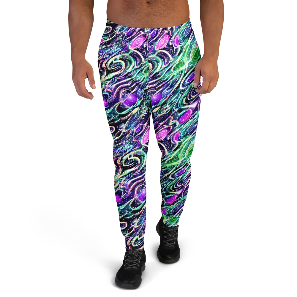Infinite Afterglow on Men's Joggers — Front