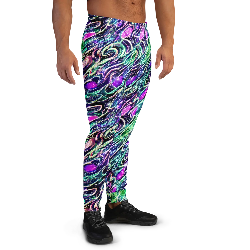 Infinite Afterglow on Men's Joggers — Right