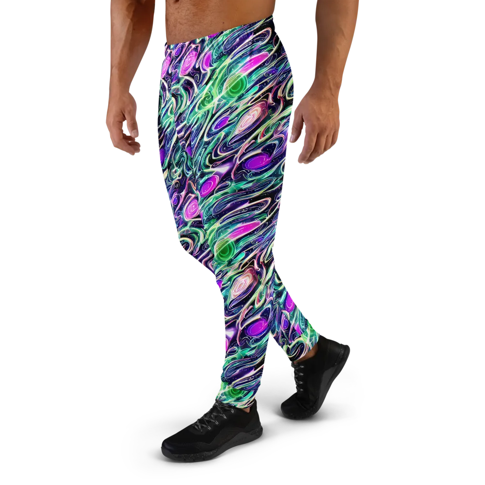 Infinite Afterglow on Men's Joggers — Left