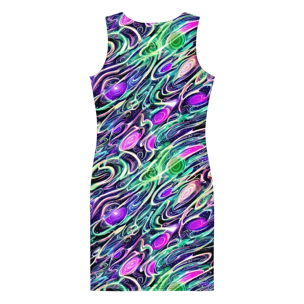 Infinite Afterglow on Bodycon Dress — Back