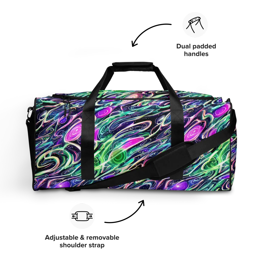 Infinite Afterglow on Duffle Bag — Front