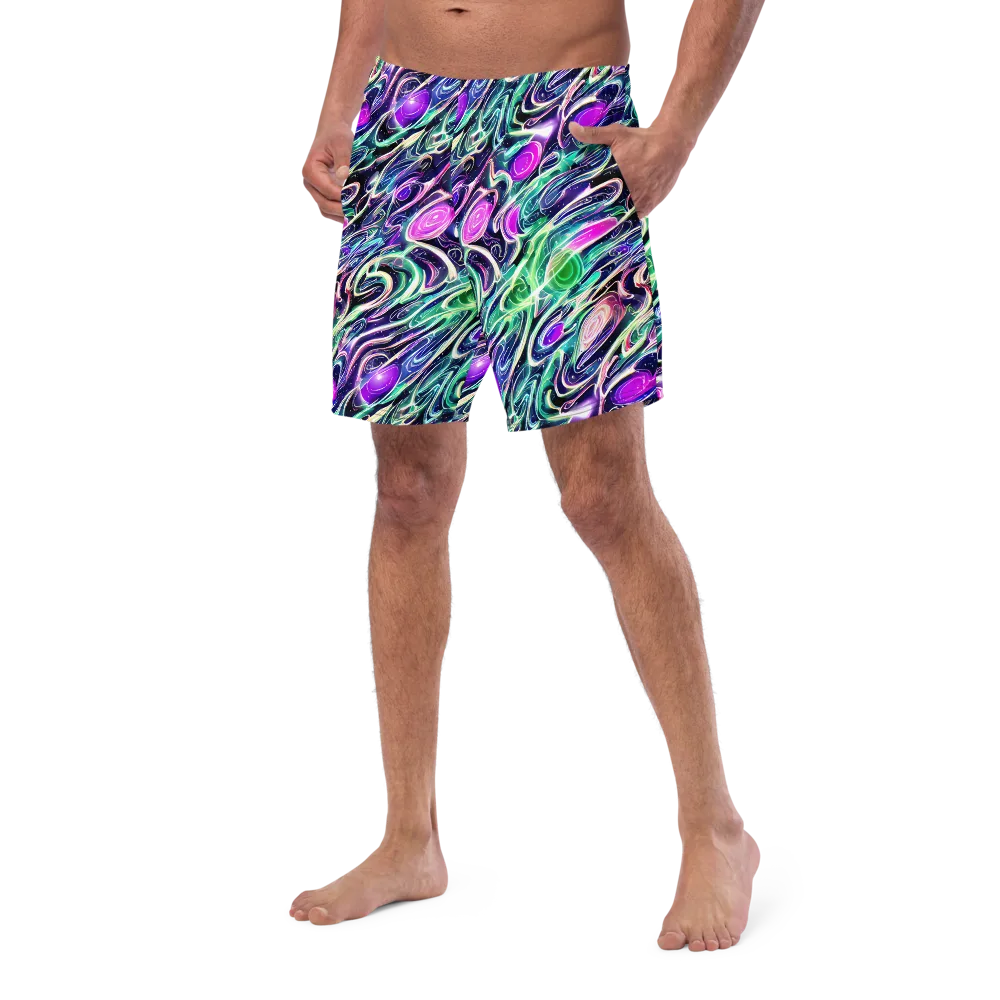 Infinite Afterglow on Swim Trunks — Left Front