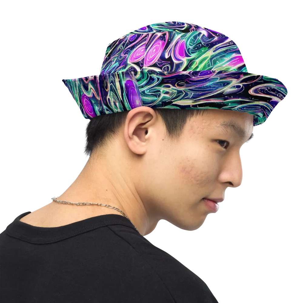 Infinite Afterglow on Reversible Bucket Hat — Right Outside