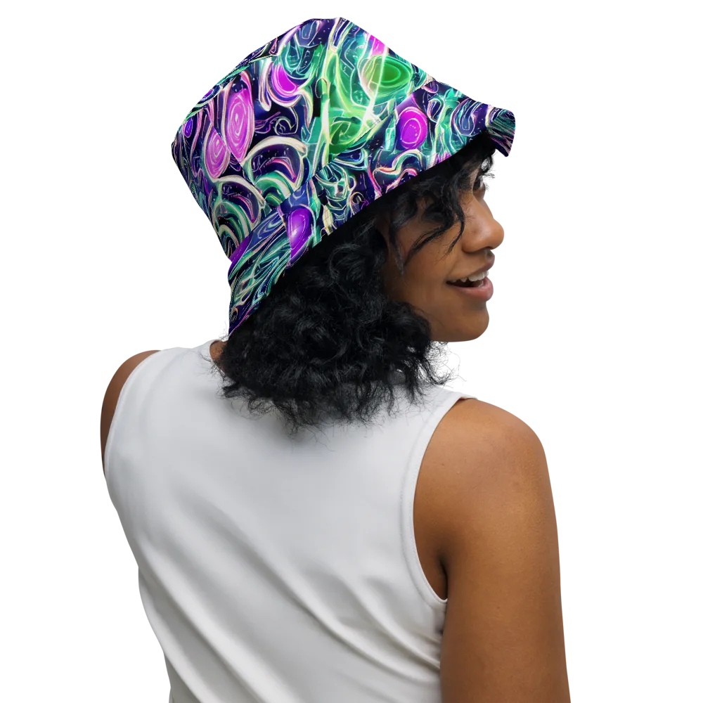 Infinite Afterglow on Reversible Bucket Hat — Right Outside