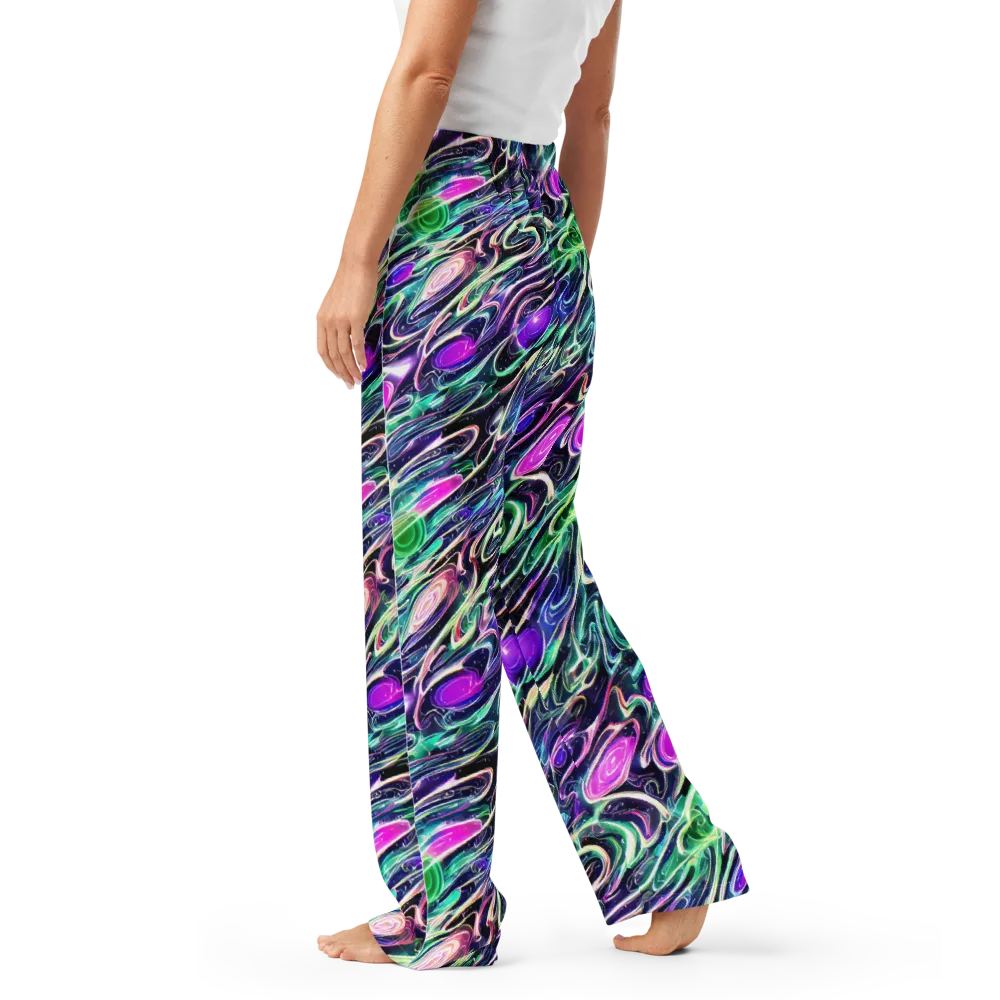 Infinite Afterglow on Women's Pajama Pants — Left