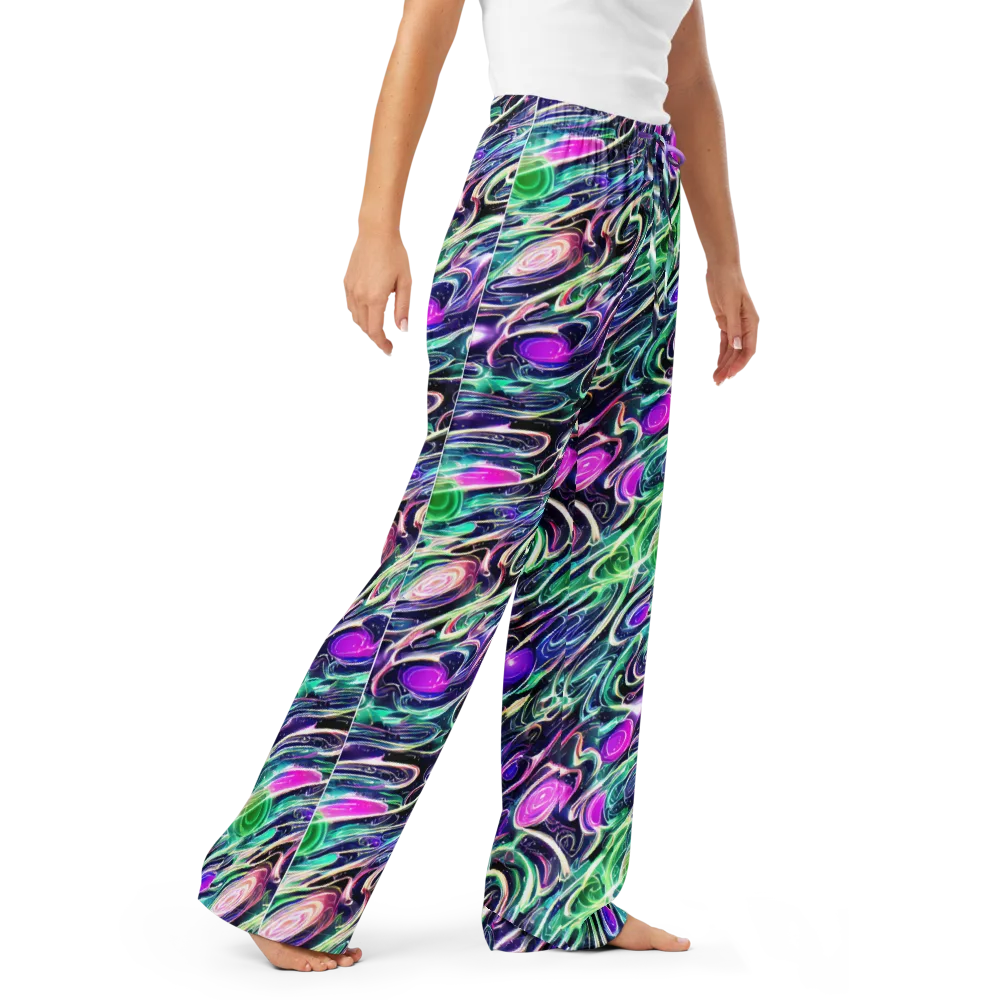 Infinite Afterglow on Women's Pajama Pants — Right Front
