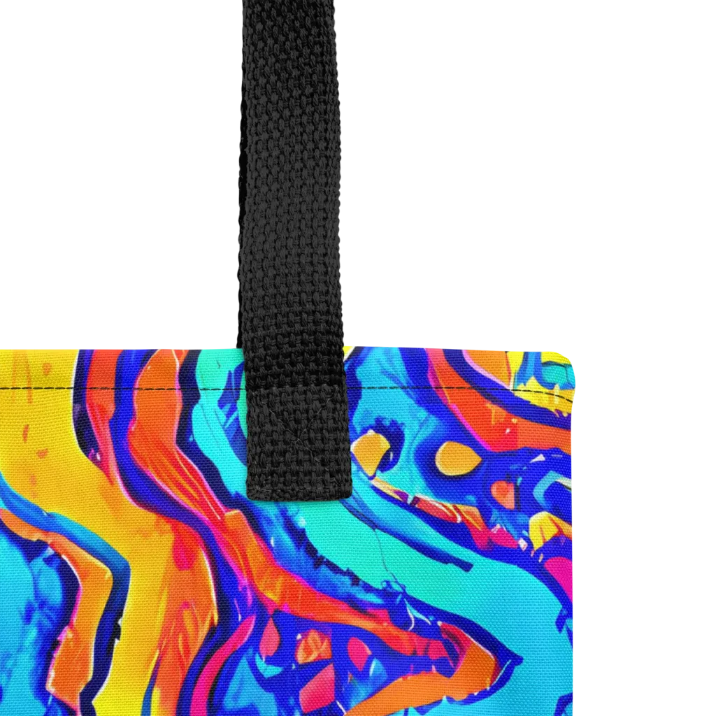 Tangerine Tempest on Tote Bag — Product details