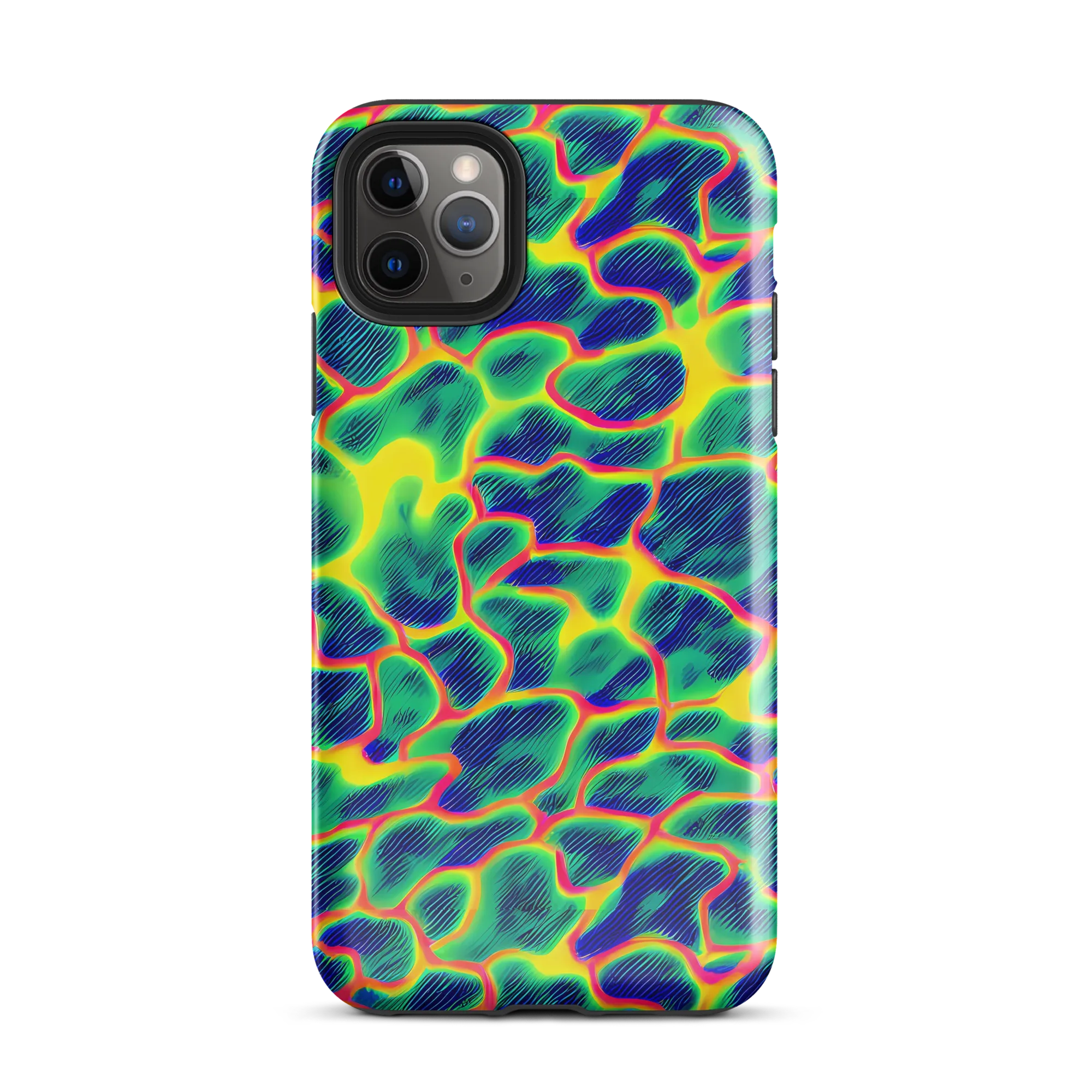 Luminous Mosaic on Tough Case for iPhone® — Front