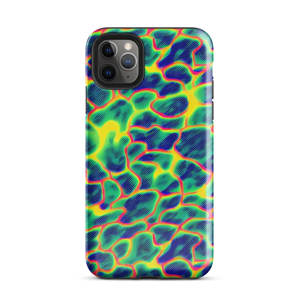 Luminous Mosaic on Tough Case for iPhone® — Front