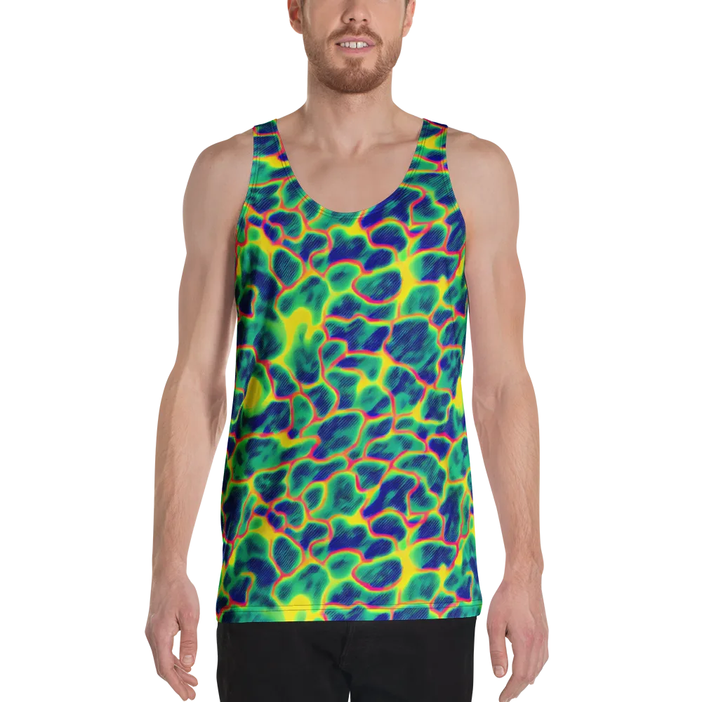 Luminous Mosaic on Men's Tank Top — Front