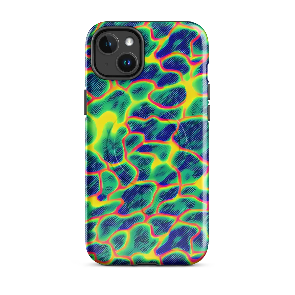 Luminous Mosaic on MagSafe Tough Case for iPhone® — Front