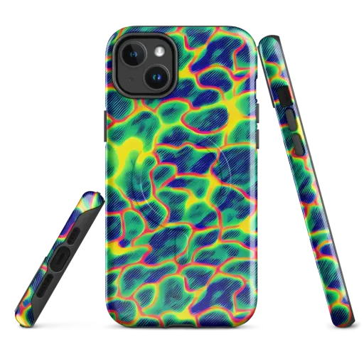 Luminous Mosaic on a MagSafe Tough Case for iPhone®