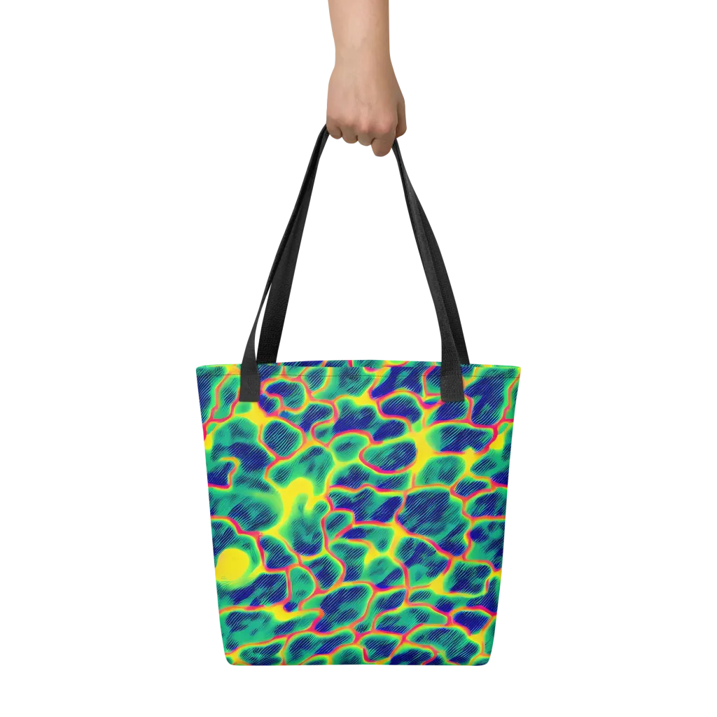 Luminous Mosaic on Tote Bag — Front