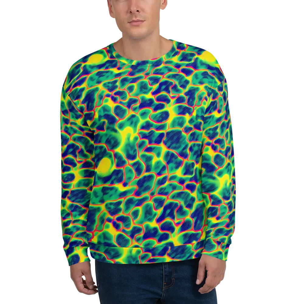 Luminous Mosaic on Sweatshirt — Front