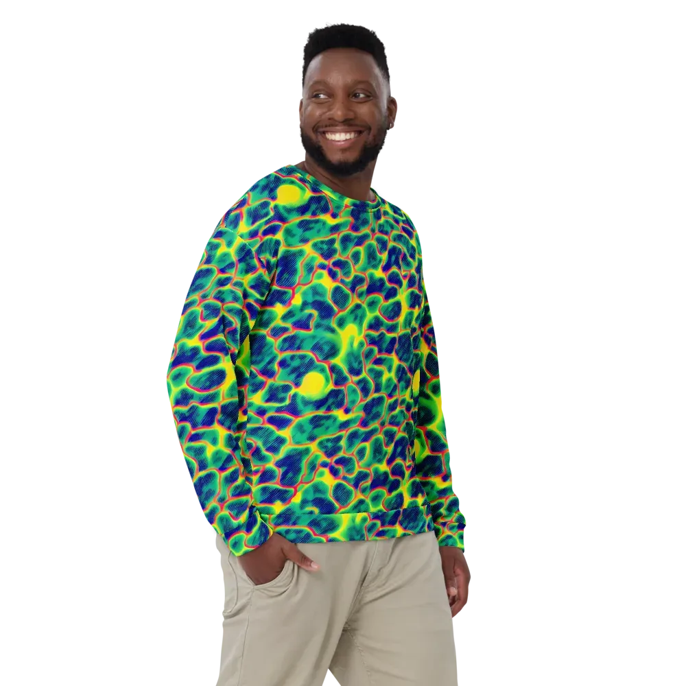 Luminous Mosaic on Sweatshirt — Front