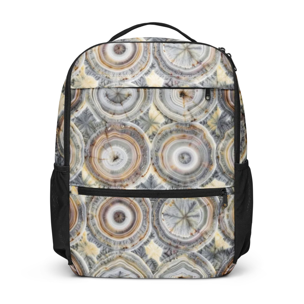 Mineral Bloom on Utility Backpack — Front