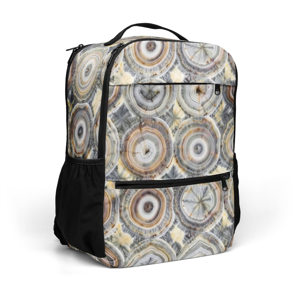Mineral Bloom on Utility Backpack — Right Front
