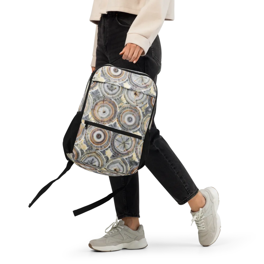 Mineral Bloom on Utility Backpack — Front
