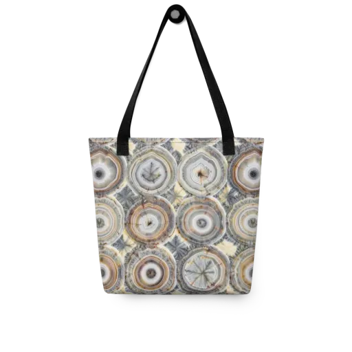Mineral Bloom on a Tote Bag