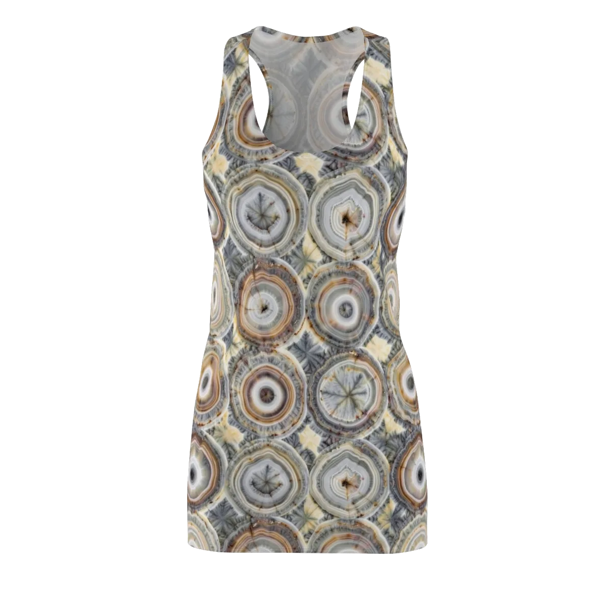 Mineral Bloom on Racerback Dress — Front