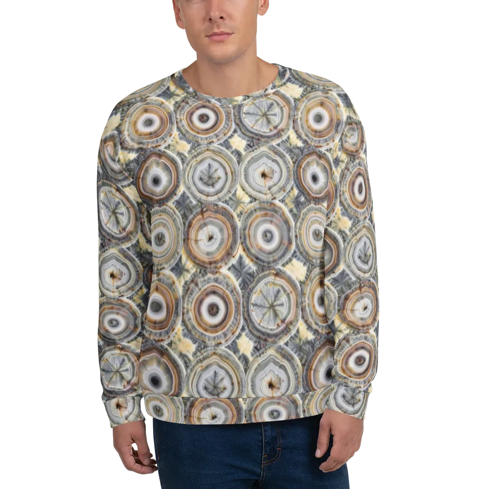 Mineral Bloom on Sweatshirt — Front