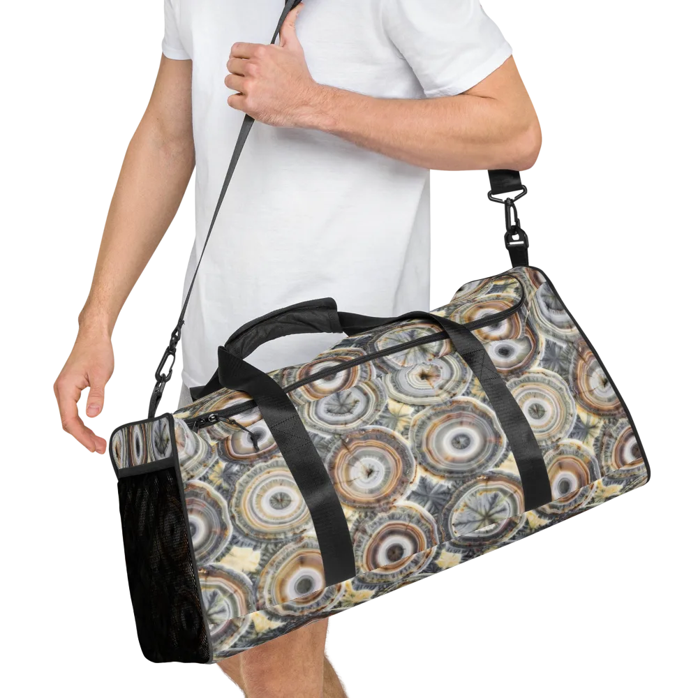Mineral Bloom on Duffle Bag — Right Front
