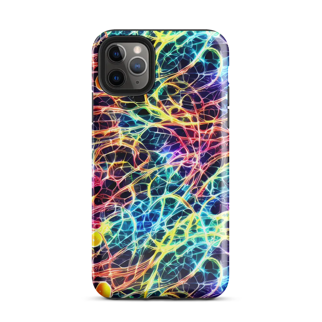 Prismatic Synapse on Tough Case for iPhone® — Front
