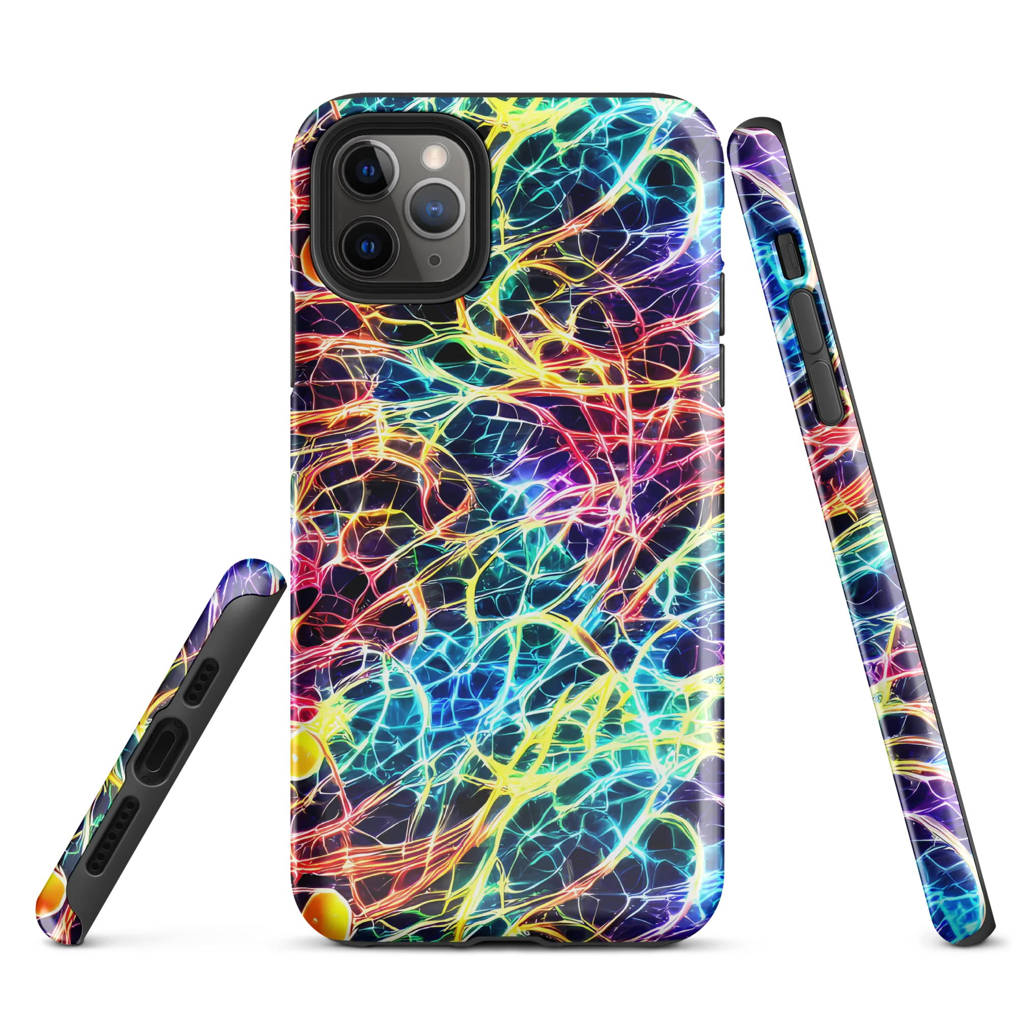 Prismatic Synapse on Tough Case for iPhone® — Front