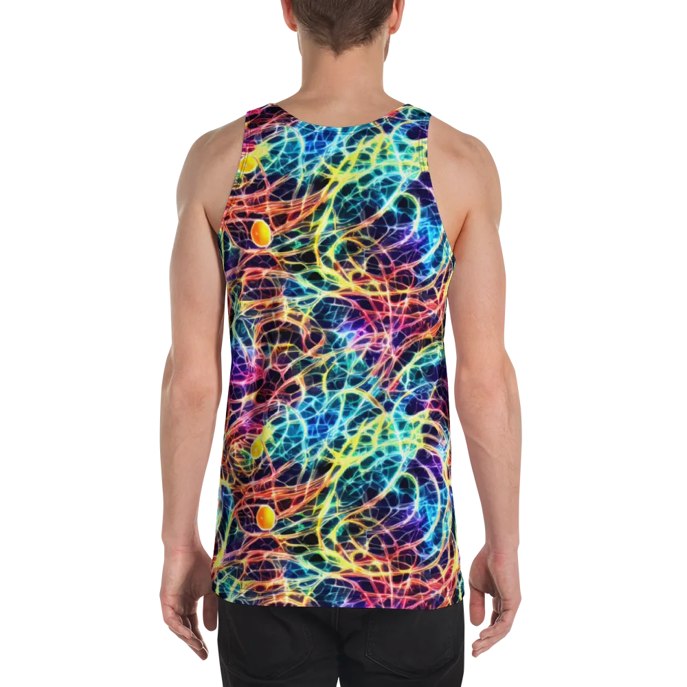 Prismatic Synapse on Men's Tank Top — Back