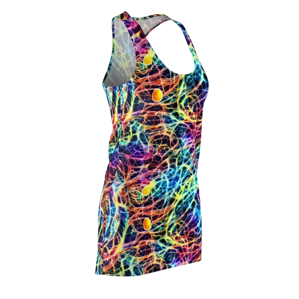 Prismatic Synapse on Racerback Dress — Front Side