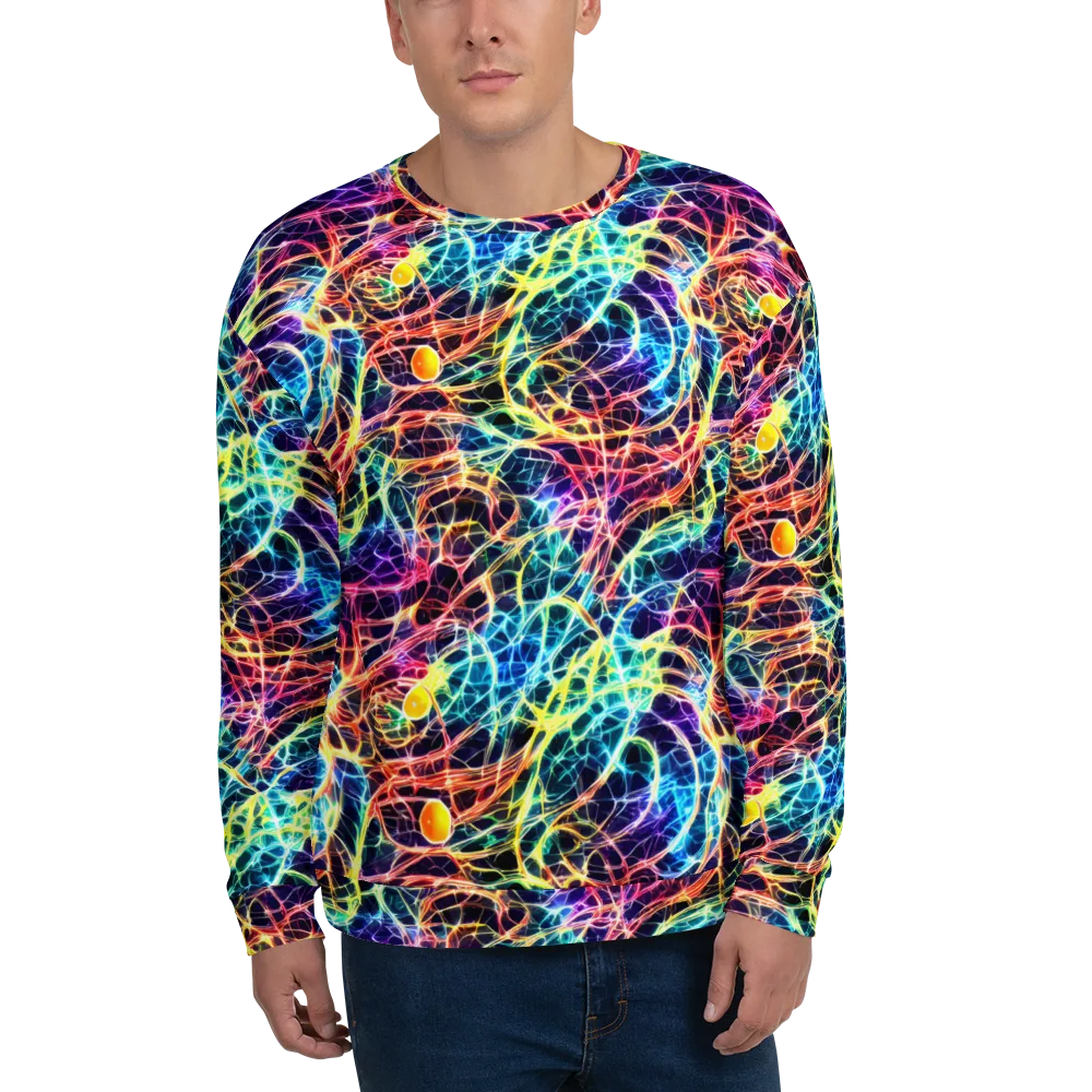 Prismatic Synapse on Sweatshirt — Front