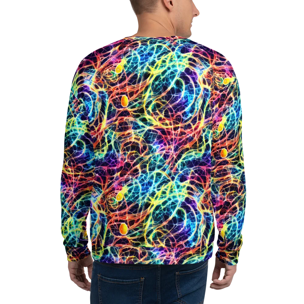 Prismatic Synapse on Sweatshirt — Back