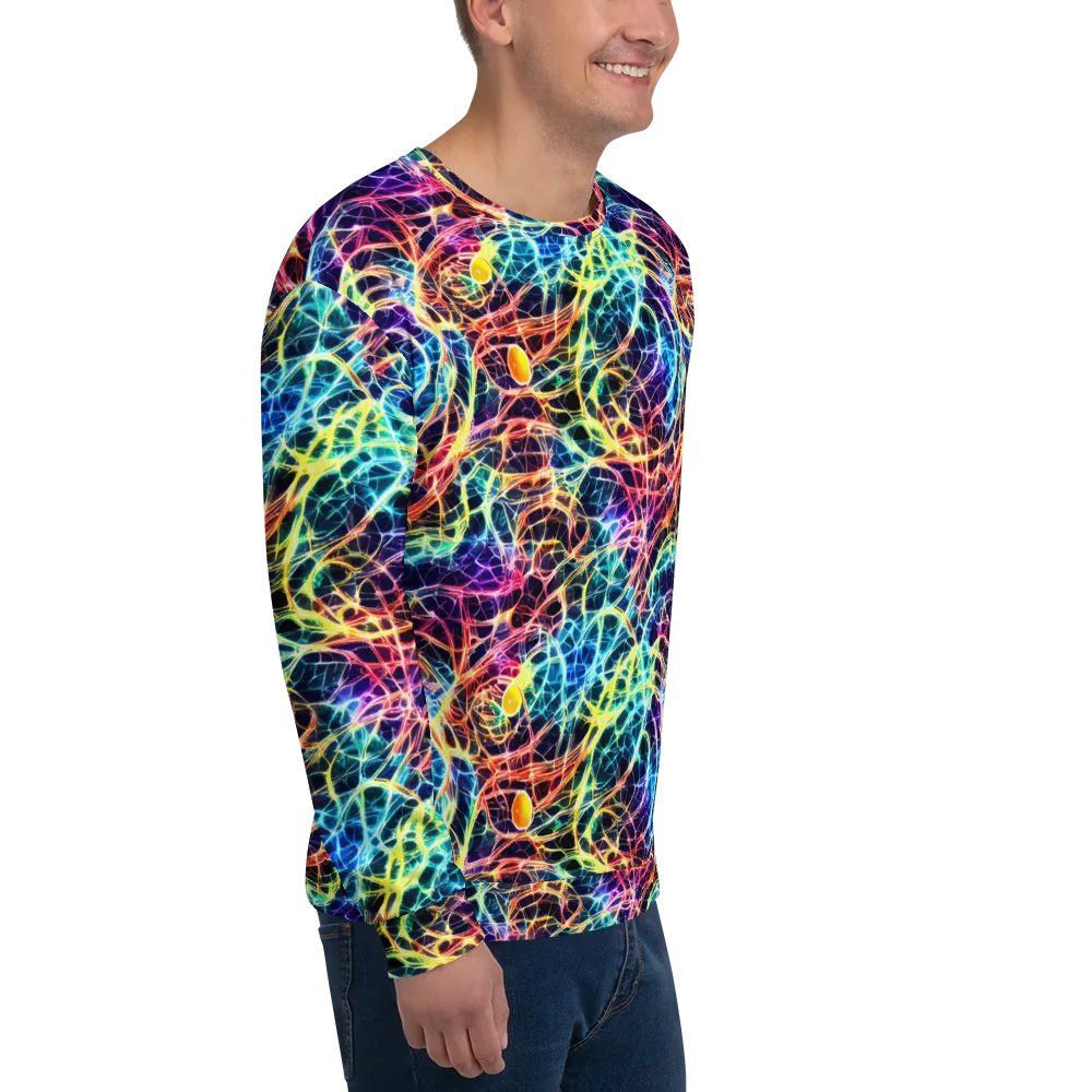 Prismatic Synapse on Sweatshirt — Right Front