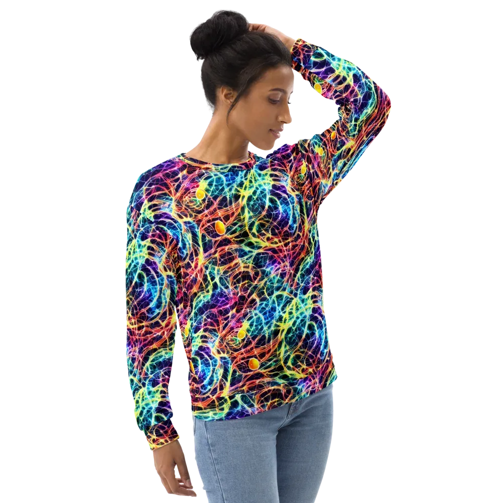 Prismatic Synapse on Sweatshirt — Right Front