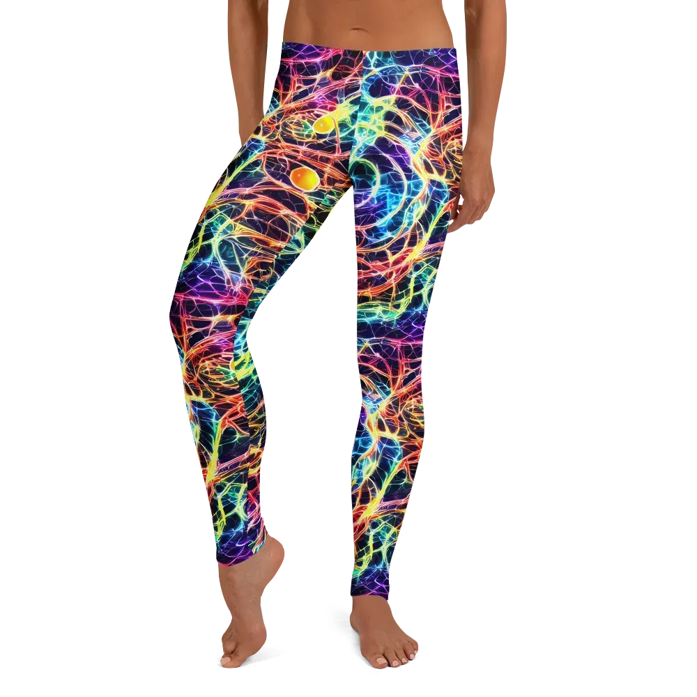 Prismatic Synapse on Leggings — Front