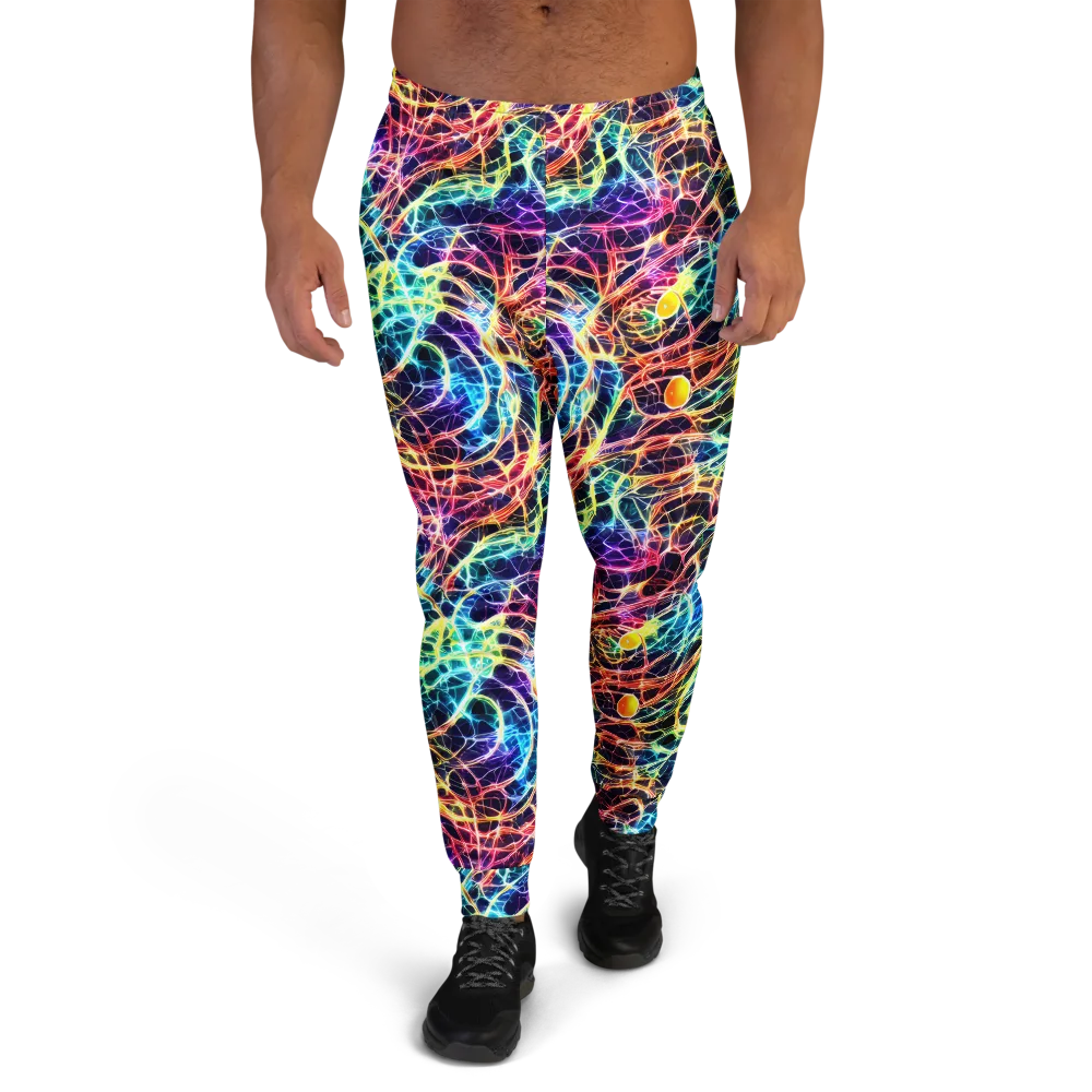 Prismatic Synapse on Men's Joggers — Front