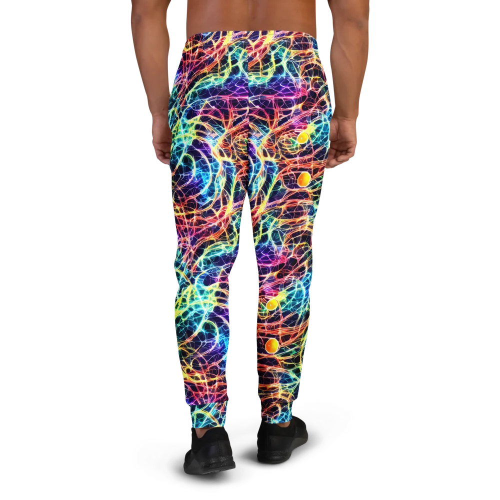 Prismatic Synapse on Men's Joggers — Back