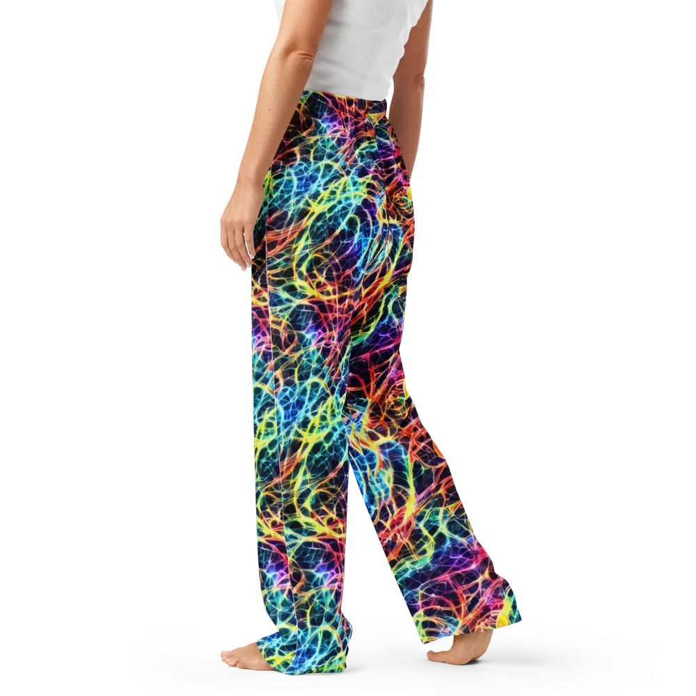 Prismatic Synapse on Women's Pajama Pants — Left