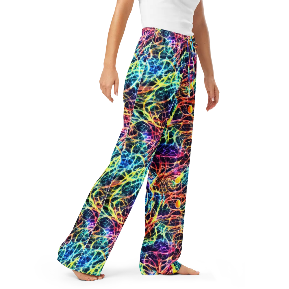 Prismatic Synapse on Women's Pajama Pants — Right Front