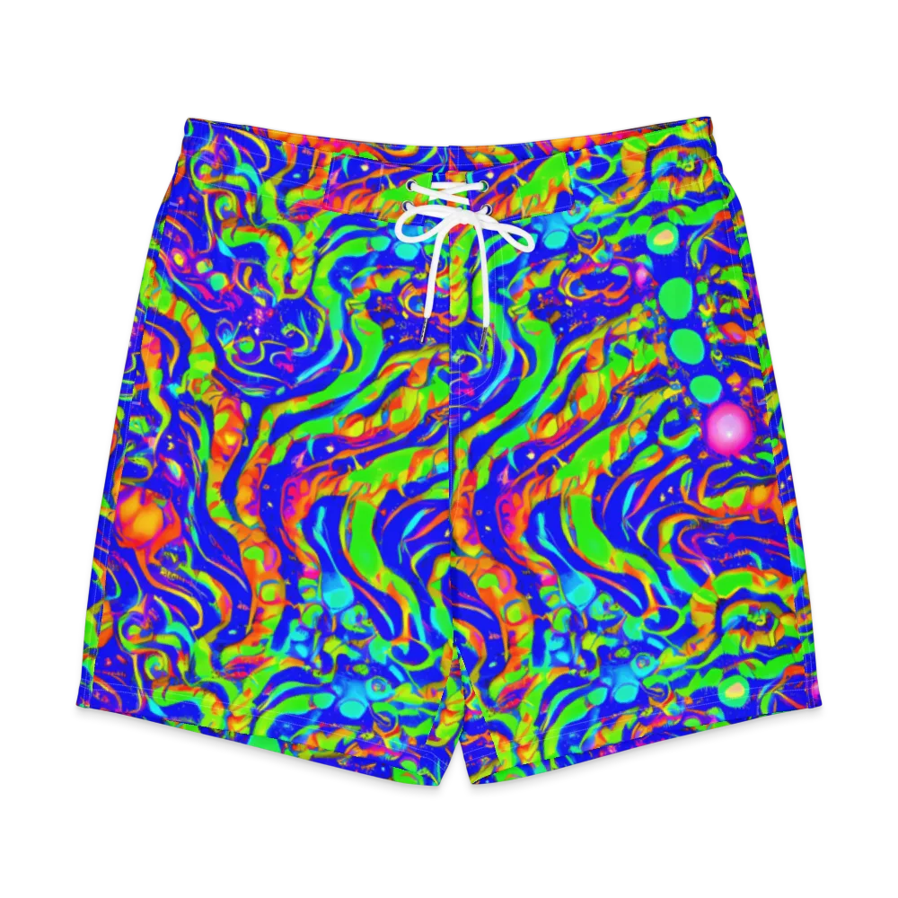 Fluoro Mirage on Men's Board Shorts — Front