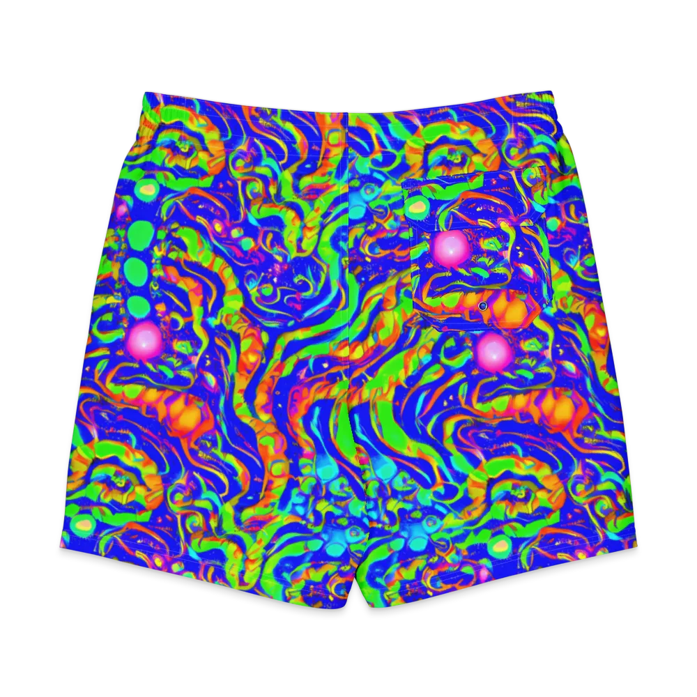 Fluoro Mirage on Men's Board Shorts — Back