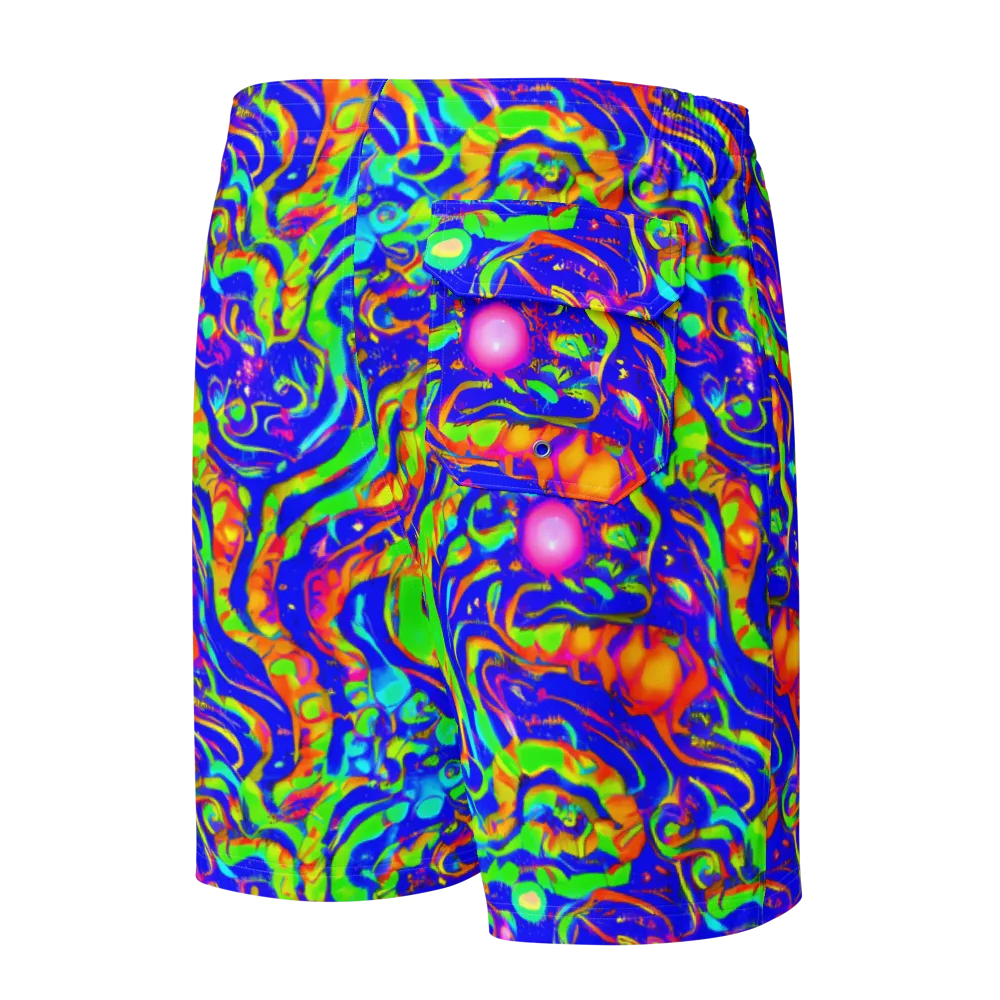 Fluoro Mirage on Men's Board Shorts — Back