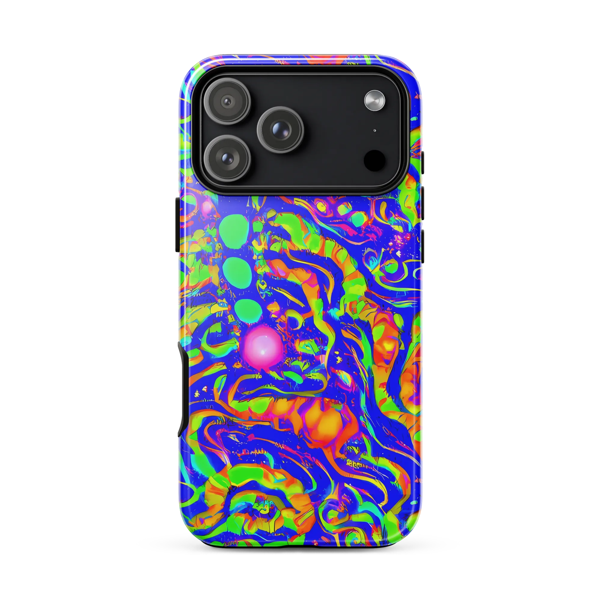 Fluoro Mirage on Tough Case for iPhone® — Front